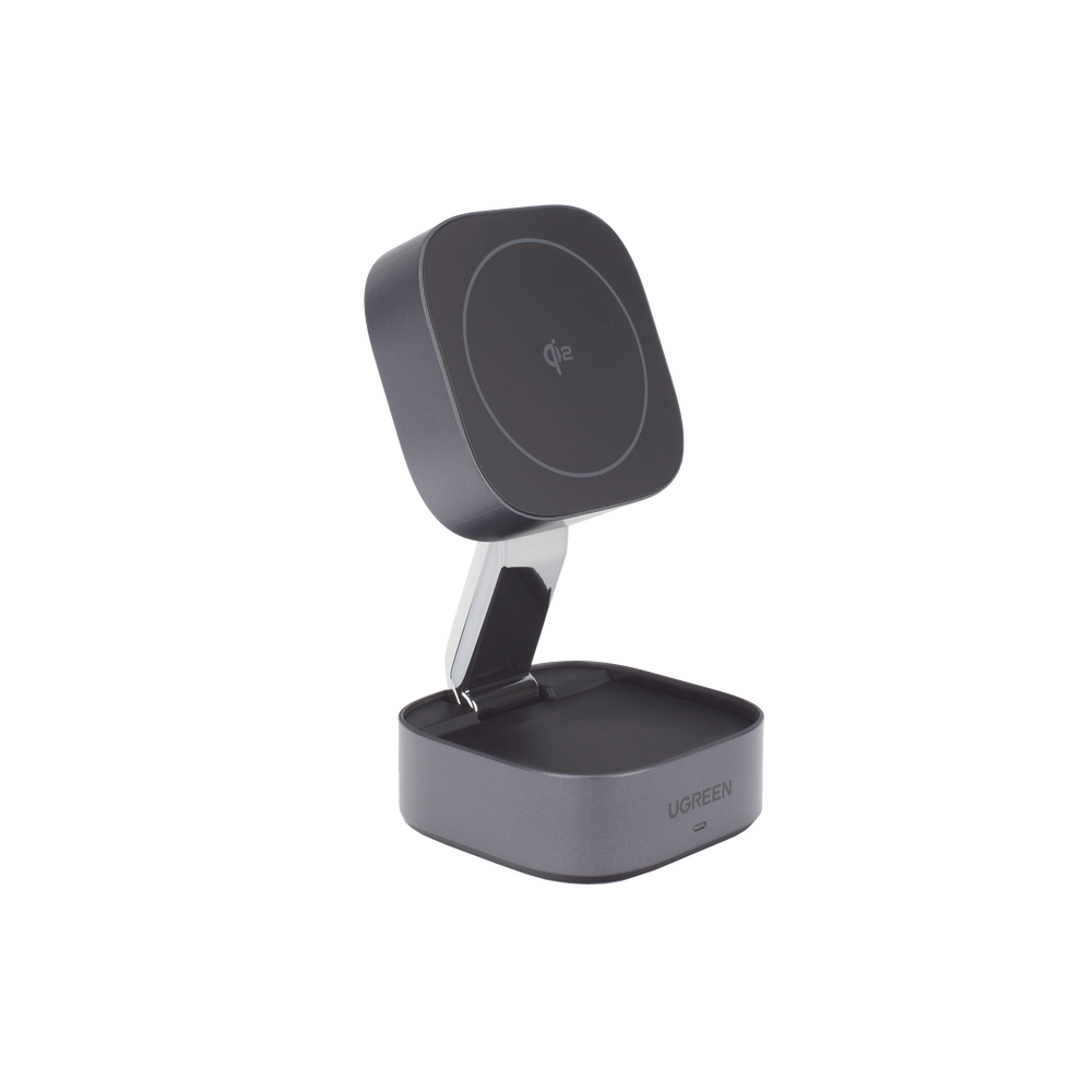 Cargador Inalámbrico 2 en 1 25W / Tecnología Magnética Qi 2 / 15W para Teléfono + 5W para Auriculares / Puerto USB-C 5W / Protecciones Múltiples / Cable USB-C Incluido - Image 6