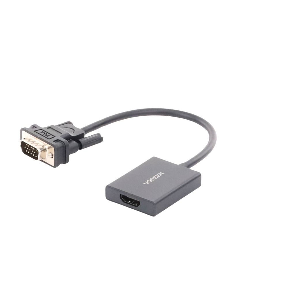 VGA Macho / Salida: HDMI Hembra / Resolución de 1080P@60Hz / Puerto Estéreo de 3.5 mm / Plug and Play, Sin Controlador / Longitud del Cable 15 cm (5.91 Pulgadas). / Incluye Cable de Alimentación USB / Incluye Cable de Audio de 3.5mm. - Image 2