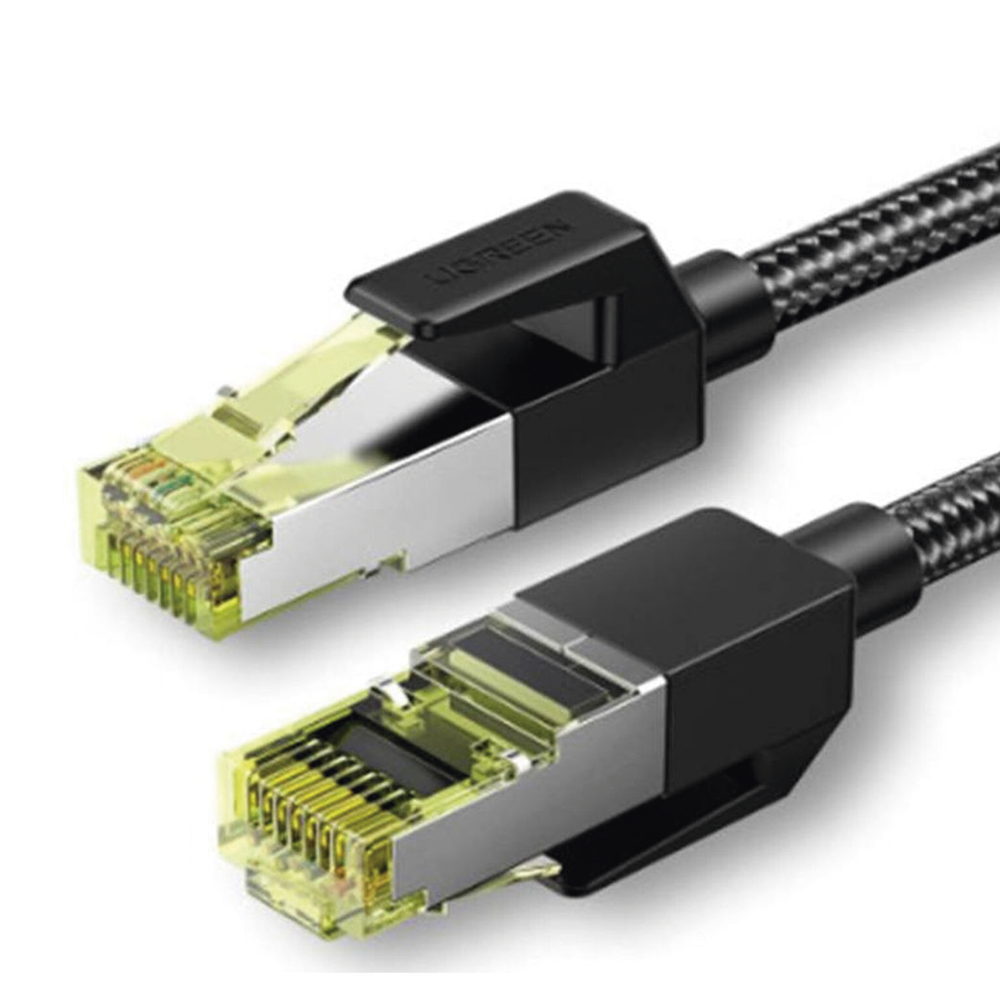 Cable Ethernet Cat7 CLASS F/FTP Redondo con Malla de Nylon 2 Metros (6.56 Pies) - Image 3