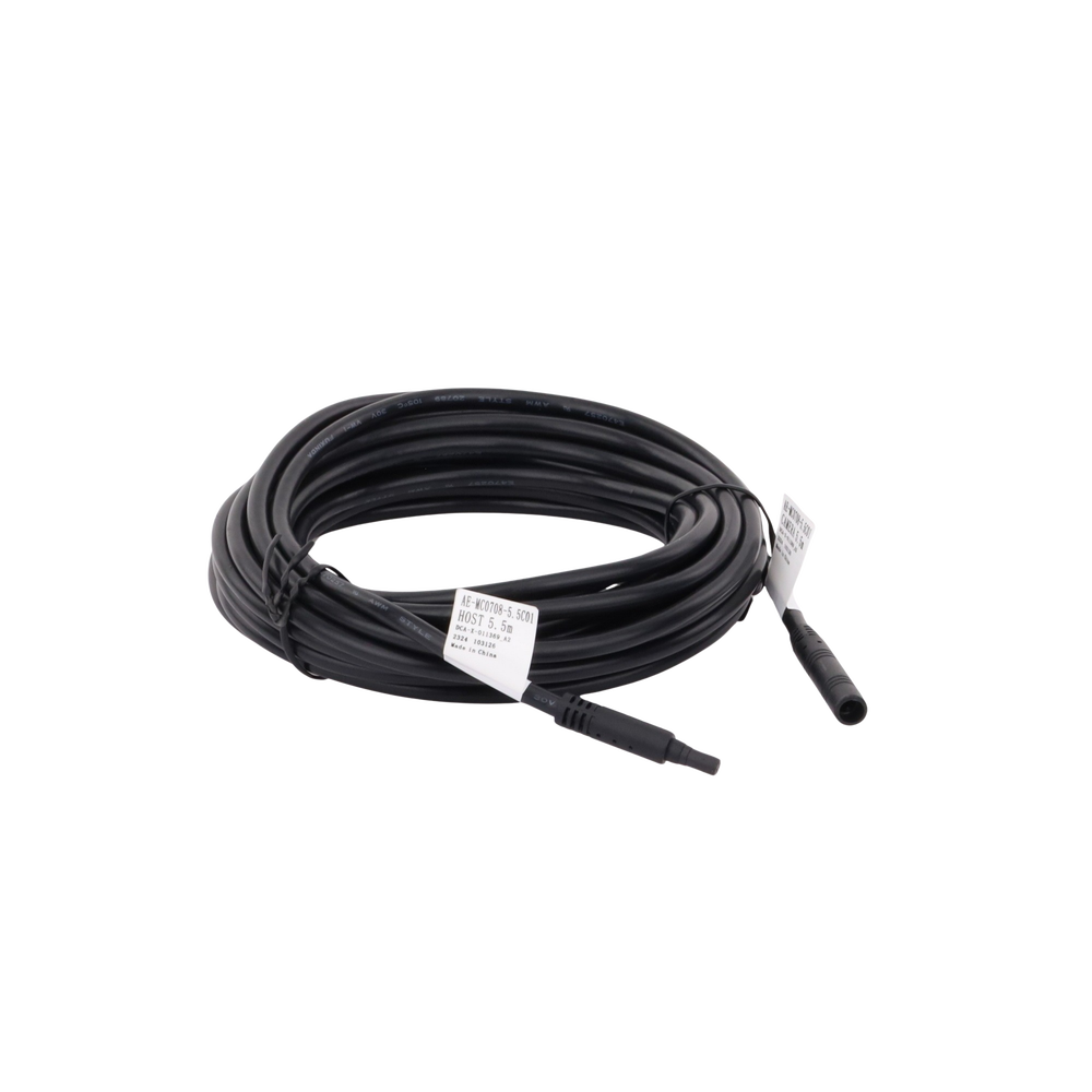 Cable Extensor de Vídeo y Audio de 6 Metros / Conector Tipo Aviación / Compatible con Dashcam AE-DI2032G40(B) - Image 4