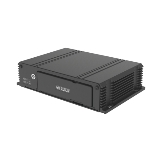 DVR Móvil 2 Megapixel (1080p) / 4 Canales TURBOHD / IA Integrada / 4G + WiFi + GPS / Dual SD 512 GB / Alarmas I/O