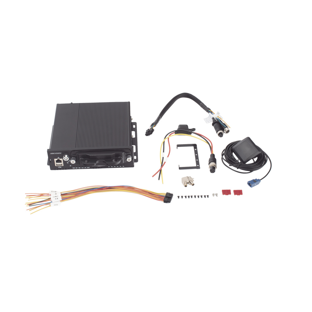 NVR Móvil Vehicular de 8 Canales / 4 PoE + 4 vía Switch / 2 Megapixel / H.265 / GPS + Sensor G / 2 Bahías HDD / RJ45 / Aluminio Industrial - Image 5