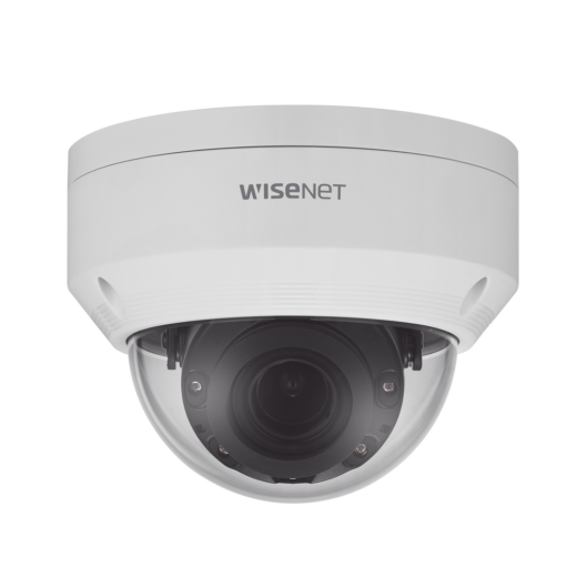 Cámara IP Tipo Domo Antivandálico 4 Megapíxel / Lente 3.3 a 10.3 mm / IR 30M / WDR 120db / IP66 / IK10 / H.265 & WiseStream