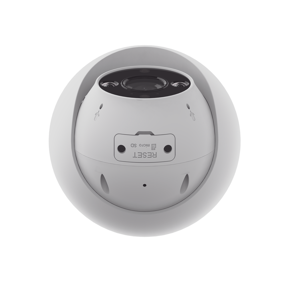 Domo IP 3 Megapíxel (2K) / Wi-Fi / Sirena y Estrobo /Audio de Dos Vías / Detección Humana y Vehiculo / Notificación Push / Audios Personalizables / Ranura Para Memoria hasta 512GB / Uso en Exterior IP67 - Image 3