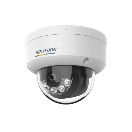 [ColorVu 3.0 + MD 3.0] Domo IP 2 Megapixel / Lente 2.8 mm / 30 mts IR + 30 mts Luz Blanca / Micrófono Integrado / Motion Detection 3.0 / Exterior IP67 / IK08 / dWDR / PoE / Micro SD