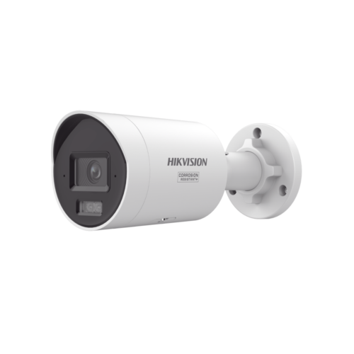 [Dual Light + ColorVu 3.0 + HikAI] Bala IP 4 Megapixel / Lente 2.8 mm / 40 mts IR + Luz Blanca / 2 Microfonos Integrados / Exterior IP67 / Estrobo Azul y Rojo / WDR 130 dB / ACUSENSE 3.0 / Metal / NEMA 4X / ACUSEEK