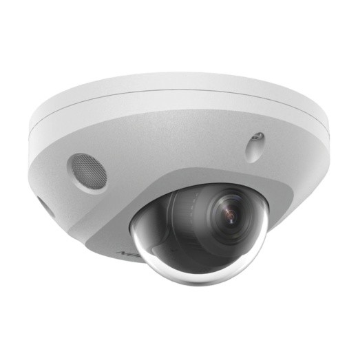 [Dual Light + 2 Micrófonos Integrados] Mini Domo IP 6 Megapixel / Lente 2.8 mm / 30 mts Luz Blanca + 30 mts IR / ACUSENSE / Exterior IP67 / IK8 /  WDR 120 dB / PoE / ONVIF / Micro SD / ACUSEEK