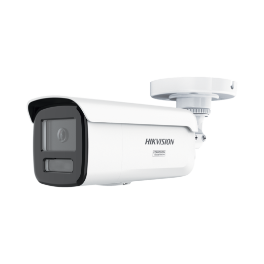 [Dual Light + ColorVu 3.0 + HikAI] Bala IP 6 Megapixel / Lente 4 mm / 60 mts IR + Luz Blanca / Exterior IP67 / Estrobo Azul y Rojo / WDR 130 dB / ACUSENSE 3.0 / Metal / NEMA 4X / ACUSEEK