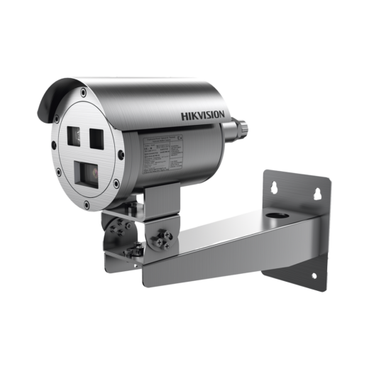 Bala IP Térmica Dual / Termico 7 mm (256 X 192) + Óptico 4 mm (4 MP) / Termométrica / Detección de Temperatura / IP68 / 30 mts IR / Antiexplosión / Anticorrosión