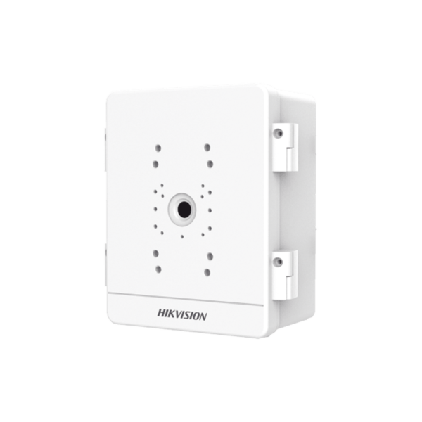 Caja para Videovigilancia para Exterior / Uso en Montaje o Pared / IP66 / IK10 / Dimensiones: 306 X 220 X 130 mm / Soporta 1 Dispositivo (PTZ, Bocina, Cámara Fija)