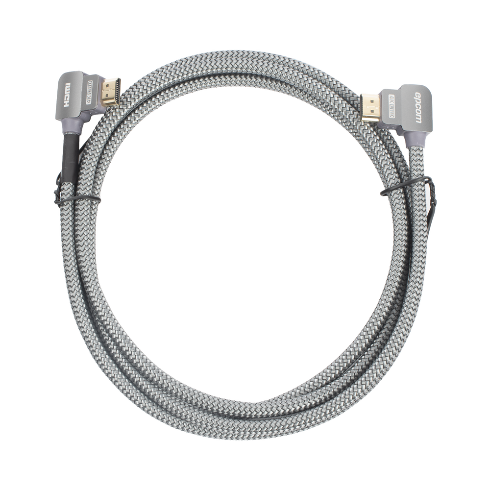 Cable HDMI Ángulo 90° | 2 Metros (6.56 Pies) | Alta Definición | Versión 2.0 | Alta Velocidad 18Gbps | 4K@60Hz | - Image 2