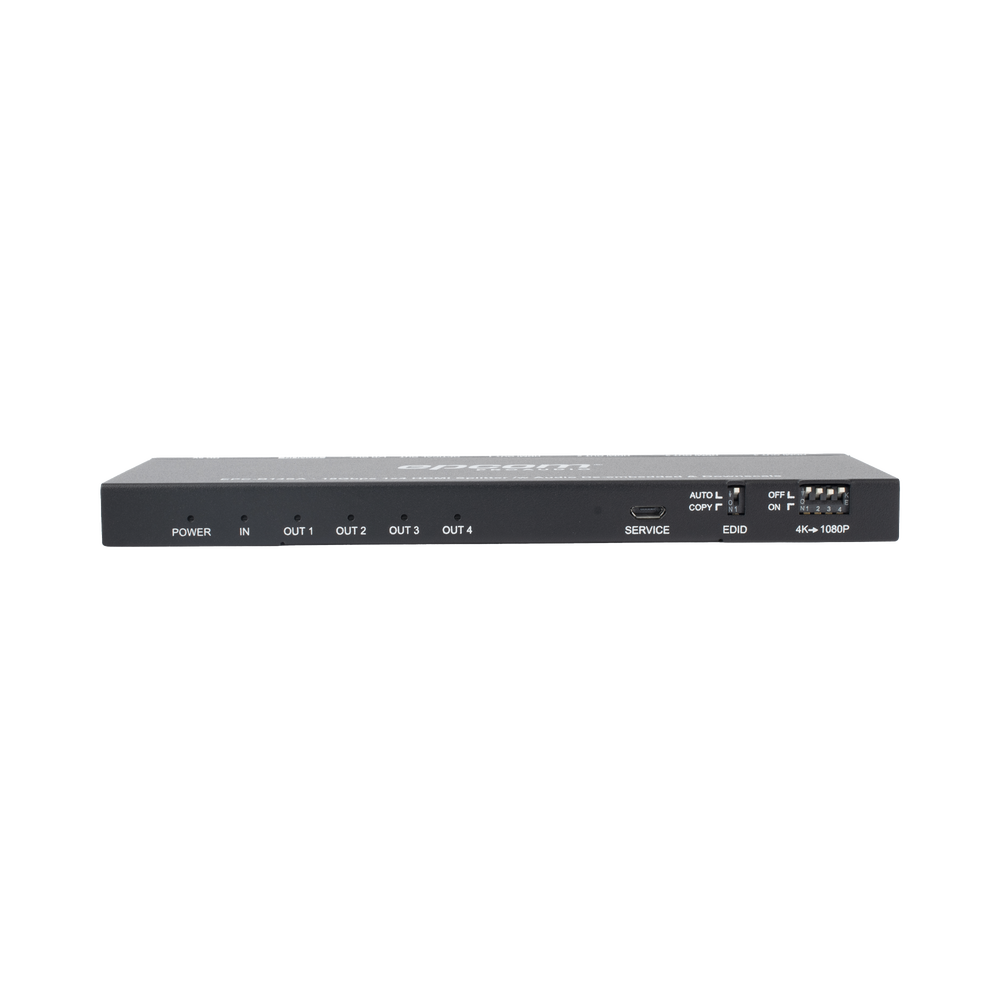 Splitter HDMI 1x4 | 1 Entrada a 4 salidas (Simultaneas) | 4K@60Hz | Extractor de Audio | Down Scaler | HDR 4:4:4 | EDID | 18Gbps - Image 6