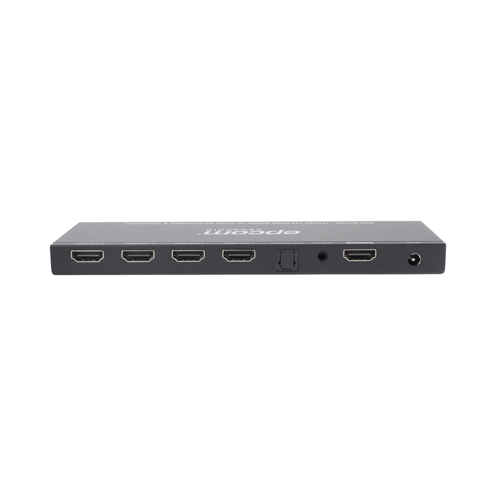 Splitter HDMI 1x4 | 1 Entrada a 4 salidas (Simultaneas) | 4K@60Hz | Extractor de Audio | Down Scaler | HDR 4:4:4 | EDID | 18Gbps - Image 8