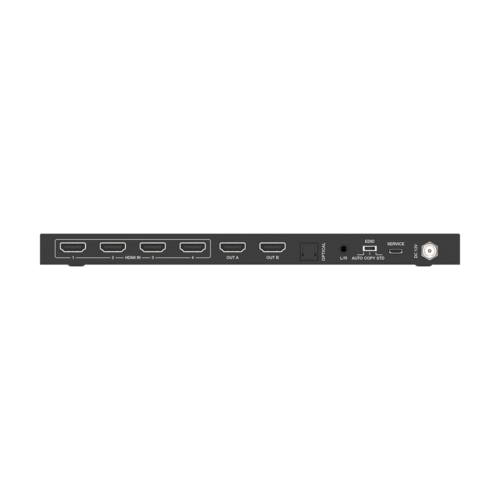 Matricial HDMI | 4x2 | 4K2K@60Hz | HDR | YCbCr 4:4:4 | EDID Auto | Extractor de Audio | Salida de audio análoga y digitalizados | HDCP 2.2 | 18 Gbps - Image 4