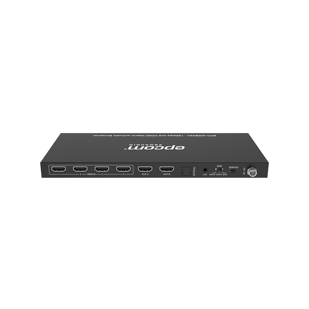 Matricial HDMI | 4x2 | 4K2K@60Hz | HDR | YCbCr 4:4:4 | EDID Auto | Extractor de Audio | Salida de audio análoga y digitalizados | HDCP 2.2 | 18 Gbps - Image 3