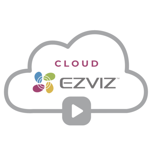 Licencia de Almacenamiento en Nube / Para 4 Cámaras / 7 Días de Retención Durante un Año / Grabación Solo por Movimiento / Compatible Exclusivamente con Dispositivos EZVIZ