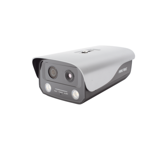 (HikFire) Cámara IP de Detección Térmica de Incendios / Detección de Llamas y Temperaturas Anormales / 4 Megapíxel (Lente Óptico) + 1 Megapíxel (Lente Térmico) / Compatible con Hik-Connect