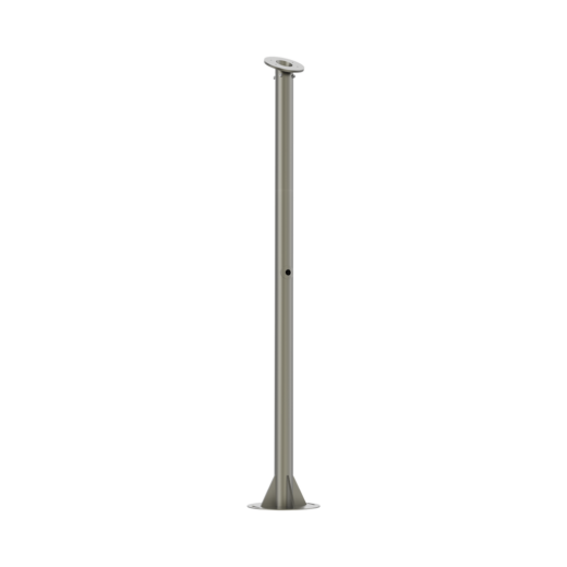 Poste para Cámara ANPR / Compatibilidad con cámara DS-TCG406-E(S),DS-TCG406-E(ER)(2812)/ Altura de 1.5 Metros /  Color Gris