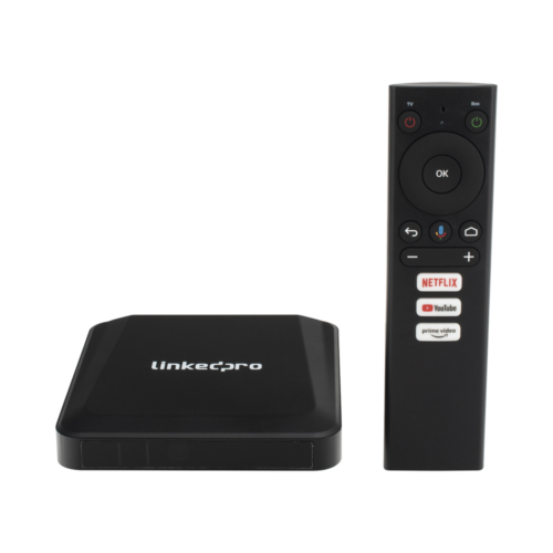 STB 4K Android con Google TV / Alto Rendimiento / Conexión Wi-Fi y por Cable / Control Remoto Bluetooth / Salida HDMI / Software de Gestion para ISPs/ Para modo desarrollador leer la nota en la descripcion