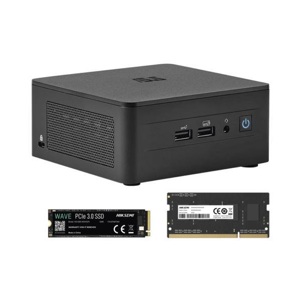 Mini PC Kit / Intel Core i7-1360P / 8 GB RAM / 256 GB SSD / HDMI Múltiples Pantallas / Formato Compacto