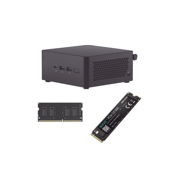 ASUS NUC KIT / ESTACION DE TRABAJO / CORE 3- 100U / RAM 16GB / SSD 256 GB