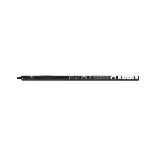 PDU Monitoreable (MI) para Distribución de Energía, Enchufe de Entrada NEMA L21-30P, Con 18 Salidas C13 y 6 C19, de Instalación Vertical, 208 Vca, 30 Amp