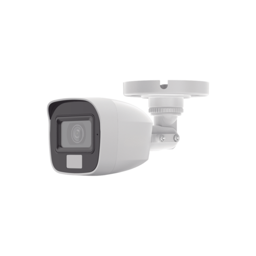 [SIN LOGO DE MARCA] [Dual Light + ColorVu] Bala TURBOHD 2 megapixel / 20 mts IR + 20 mts luz blanca / Lente 2.8 (100° de Visión)  /  Exterior IP66 / Audio por Coaxitron / TVI-AHD-CVI-CVBS / Metal / Smart-Hybrid light