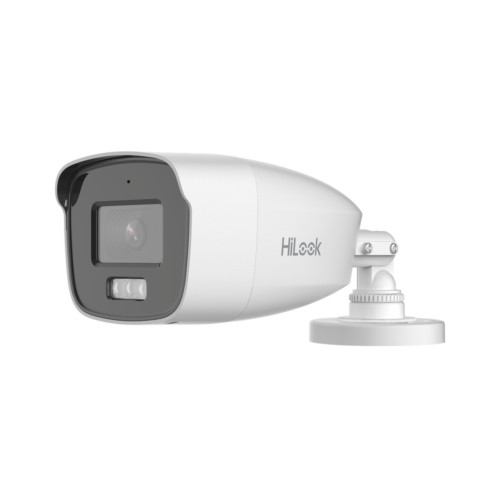 [Dual Light + ColorVu] Bala TURBOHD 3K megapixel / 40 mts IR + 40 mts luz blanca / Lente 2.8 (104° de Visión) / Exterior IP66 / Audio por Coaxitron / TVI-AHD-CVI-CVBS / Metal  / Smart-Hybrid light