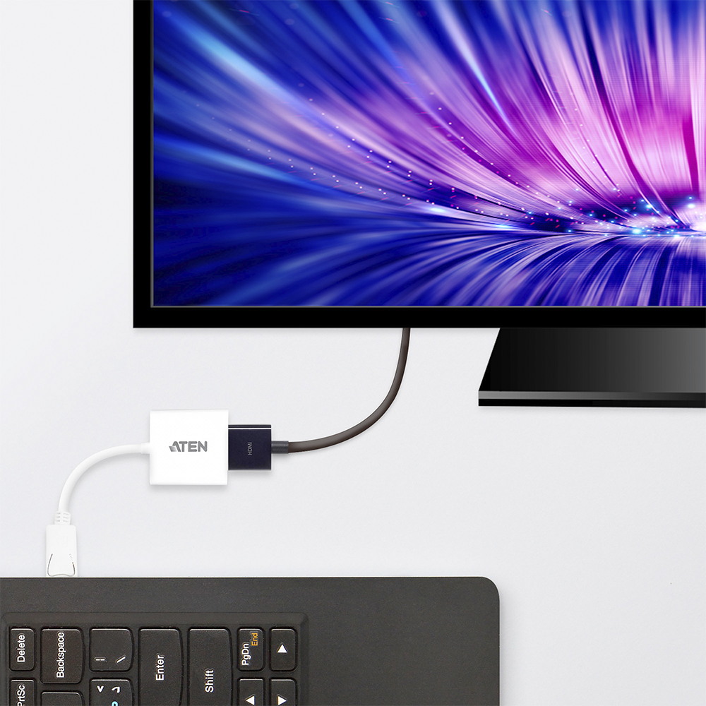 Adaptador de Entrada DisplayPort- Salida HDMI | 1080p | Compatible con audio | - Image 3