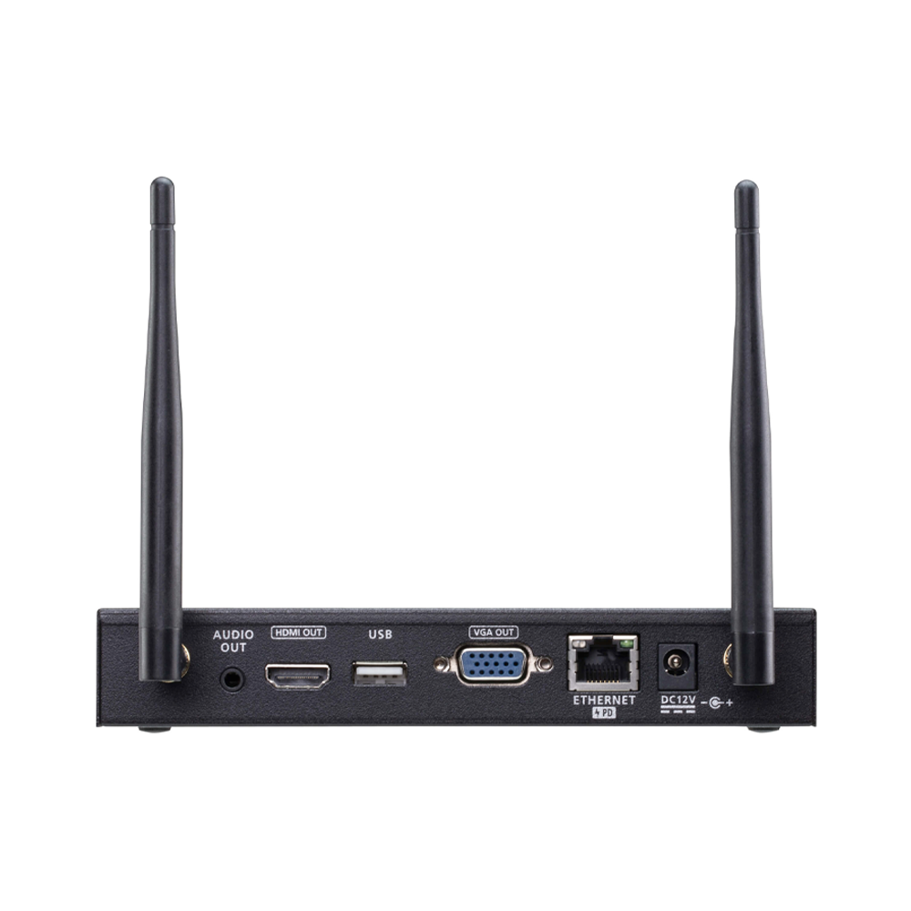 Switch de presentaciones | Resolución 4K | Diferentes herramientas de colaboración: Anotación, pizarra y captura | inalámbrico con Quad View | Multi-view se pueden compartir hasta 2 fuentes de forma inalámbrica | POE - Image 3