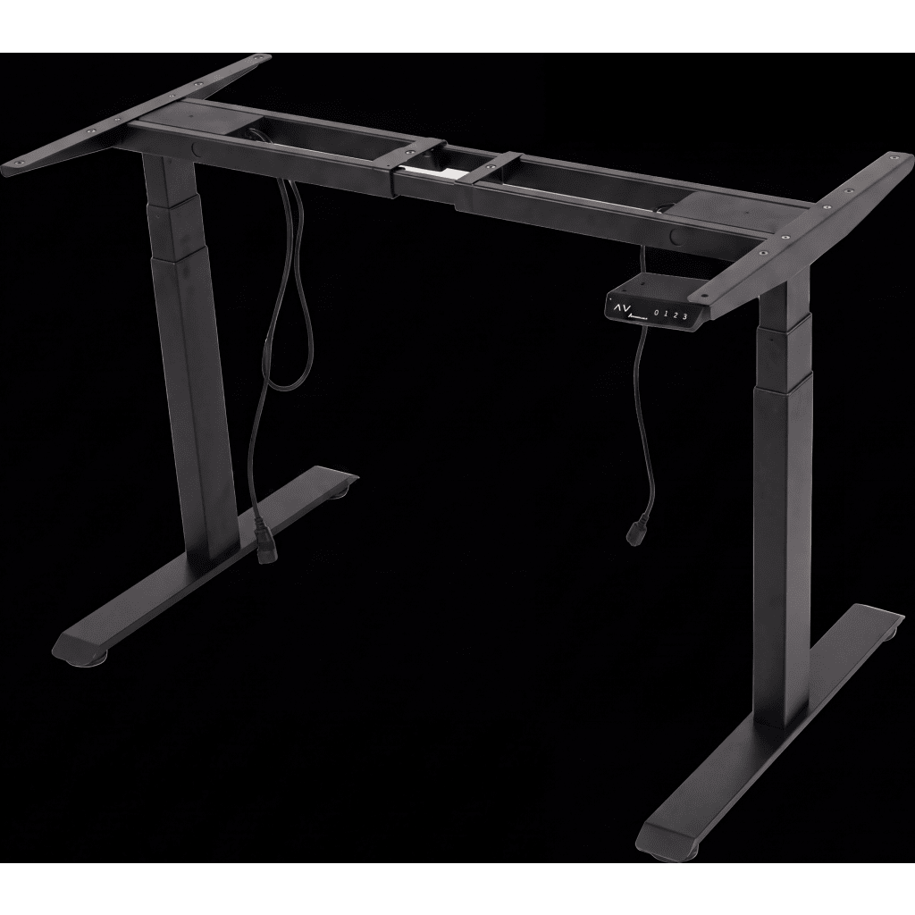 Base de Escritorio Motorizado Profesional / Altura Ajustable 60-125cm / Estructura Estable / Funcionamiento Suave / 3 Preset de Posiciones / Color Negro / Soporta hasta 100Kg de carga - Image 5