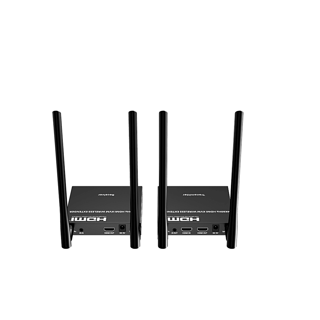 Extensor Inalámbrico HDMI| Con KVM | 4K@60Hz 4096x2160 | Tecnología ipcolor | Banda 5G 5.18-5.24 GHz | Distancia 50 m | Conexión de Hasta 1 a 4 - Image 4