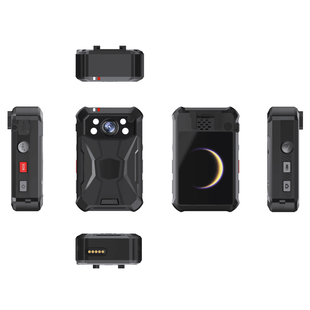Body Camera Portátil / Grabación 2K a 30 fps / 40 MP Fotos / IP68 / 4G WiFi GPS / 64 GB / PTT y SOS / Batería de 50mAh embebida para cambio de batería al vuelo - Image 2