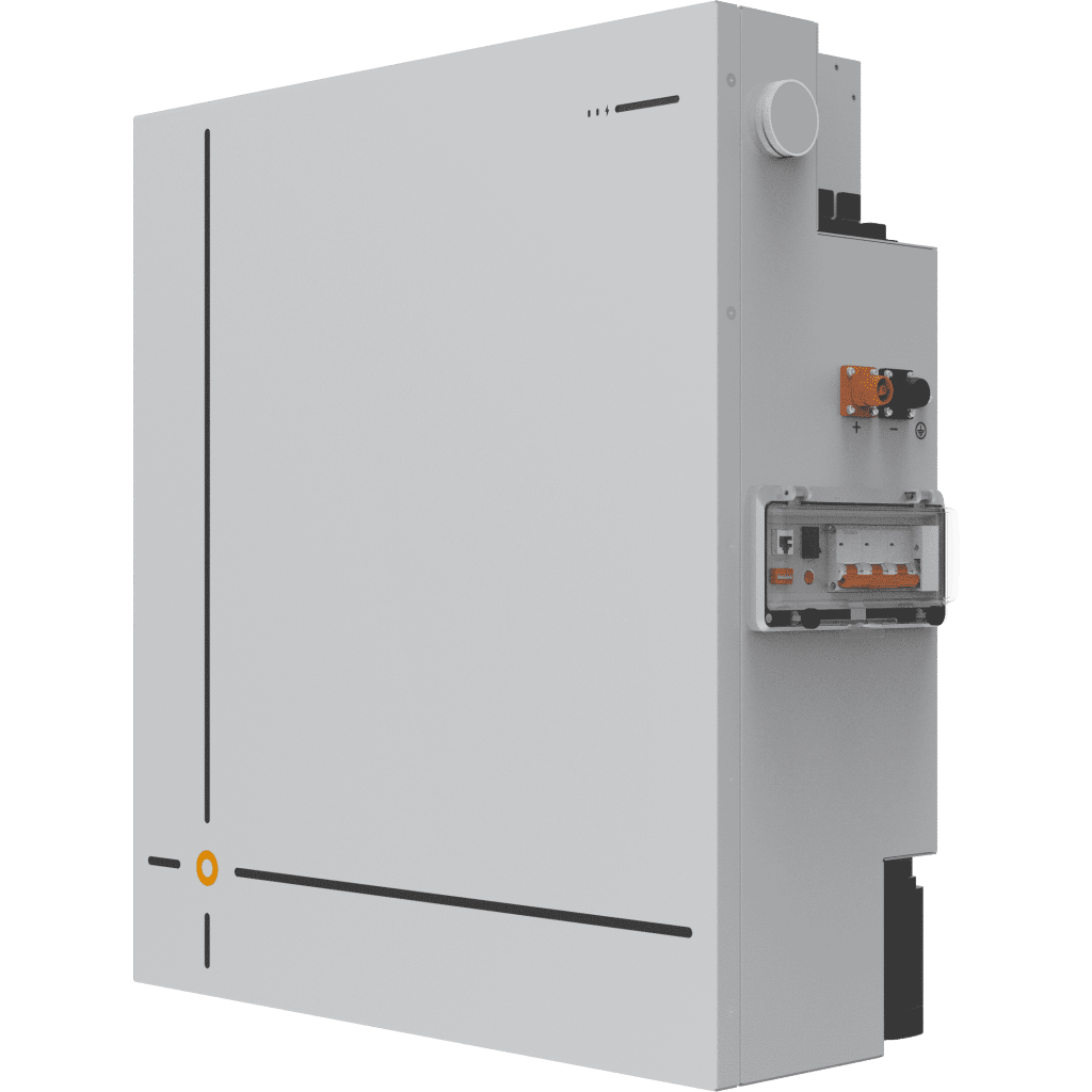 Batería LiFePO4 IP66 para exteriores / 51.2 Vcc / 314 Ah / 16 kWh / Corriente continua 125A (6.4kW) / Pico 300A (15.36kW) @15s / Instalación en pared o piso / UL 9540 Ed.3 / Celdas grado automotriz Tier 1 - Image 3