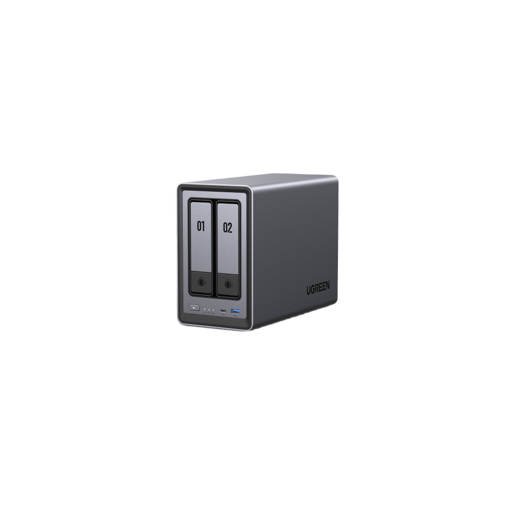 NASync DXP2800 | SO UGOS Pro | Intel N100 12th Gen Intel® 4 Core™ | 2 Bahías SATA hasta 48TB | 2-Bahias (M.2 NVMe) hasta 16TB | 8GB DDR5 (Exp. a 16GB) | Ethernet 2.5G | HDMI 4K | 2* USB2.0 | 1*USB 3.2Gen | 1* USB 3.2Gen2 | 1*USB-C 3.2Ge - Image 3