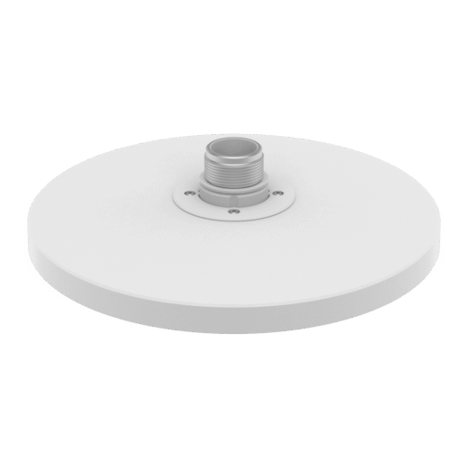 Montaje adaptador compatible con cámaras modelo PNM-9084RQZ1 / PNM-9085RQZ1 color blanco