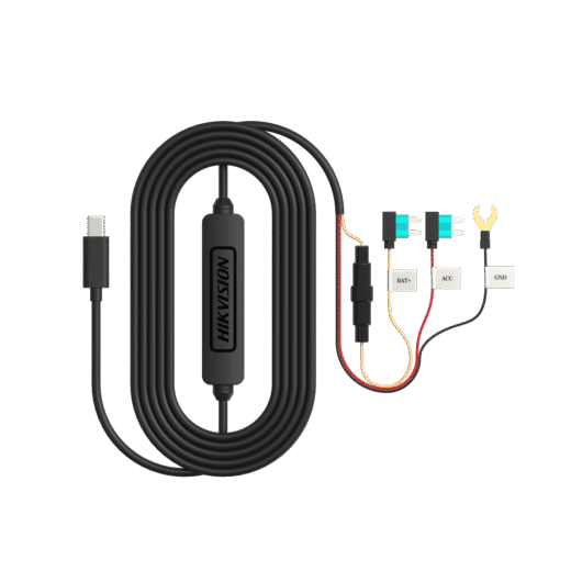 Adaptador Buck DC-DC / Entrada 12-24V DC / Salida 5V MicroUSB / Protección Baja Tensión 11.3V / Cable 3.4 m (11.2 ft) / Compatible AE-DC5013-F6 y F6(GPS)