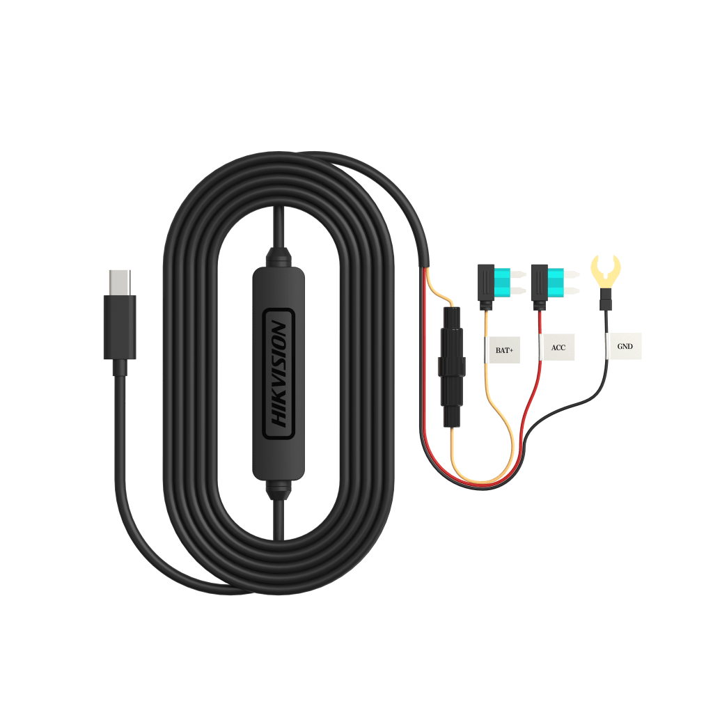 Adaptador Buck DC-DC / Entrada 12-24V DC / Salida 5V MicroUSB / Protección Baja Tensión 11.3V / Cable 3.4 m (11.2 ft) / Compatible AE-DC5013-F6 y F6(GPS)
