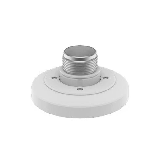 Adaptador tipo Plato necesario para montar en Pared o Techo Cámaras Hanwha serie QND, QNV-C