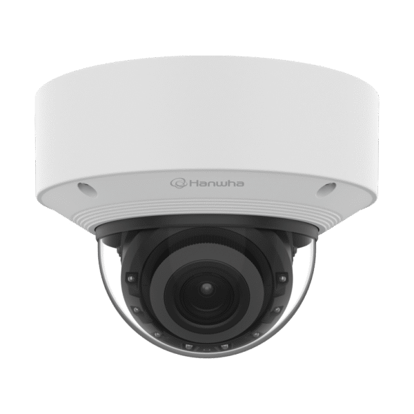 Cámara Domo 4K con IA, Antivandalica / Lente Motorizado de 4.4 a 9.3mm / P-Iris, WDR 120dB / Ranura SD / Conteo de personas y Vehiculos