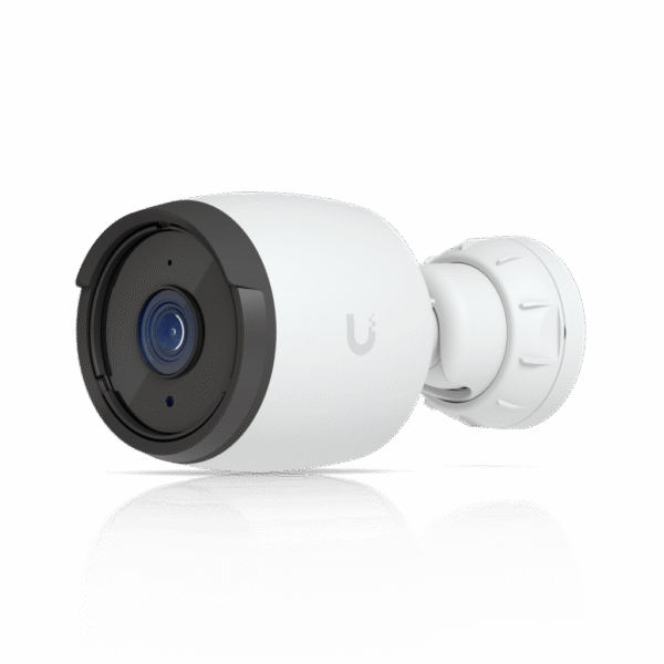 Cámara UniFi Protect G6 Bullet Color Blanco, PoE, 1.8" 4K, AI Multi-TOPS, Visión Nocturna IR 30m, Protección IP66, Reconocimiento Facial y Placa, Montaje en Pared, Techo, Poste