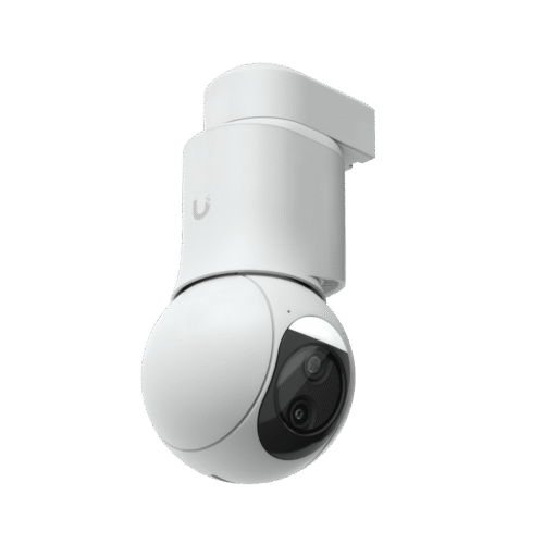 Cámara UniFi Protect G6 PTZ Color Blanco, Doble Lente 4K, Zoom Híbrido 10x, Motor AI Multi-TOPS, Visión Nocturna IR 30m, Audio Bidireccional, Protección IP66, Resistencia al Vandalismo IK04