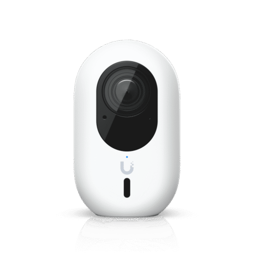 Cámara UniFi Protect G6 Instant con WiFi, 4K, Sensor de Imagen 8MP 1/1.8", Multi-TOPS AI, Audio Bidireccional, Visión Nocturna IR, Protección IPX5, Reconocimiento Facial y de Matrícula