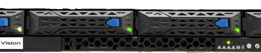 NVR Wisenet WAVE basada en Ubuntu Linux / Montable en Rack 1U / Incluye 1 licencia WAVE-PRO-04 / 470 Mbps throughput / Incluye 80 TB para almacenamiento