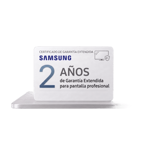 Extension de garantia 2 años adicionales para pantallas profesionales modelo BE65F