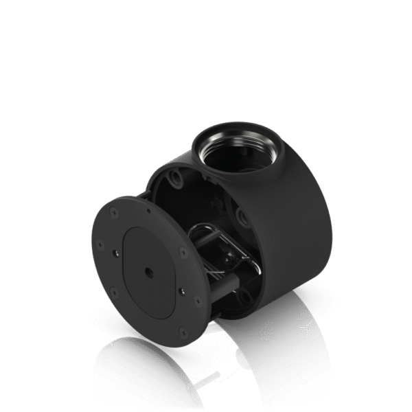Camera Compact Junction Box – Caja de Conexiones Antimanipulación para Cámaras Compactas Dome y Turret Color Negro