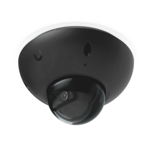 UniFi G6 Dome – Cámara 4K Antivandálica y Todo Clima con Sensor de 8 MP (1/1.8”), Motor de IA Multi-TOPS y Visión Nocturna Infrarroja de Largo Alcance, Color Negro