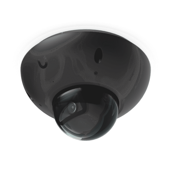 UniFi G6 Dome – Cámara 4K Antivandálica y Todo Clima con Sensor de 8 MP (1/1.8”), Motor de IA Multi-TOPS y Visión Nocturna Infrarroja de Largo Alcance, Color Negro