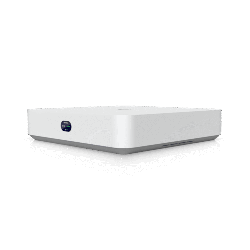 UniFi Protect UNVR-Instant – Grabador de Video en Red con Soporte para HDD de 3.5”, Switch PoE Integrado de 6 Puertos GbE (40W) y Puerto HDMI Viewport