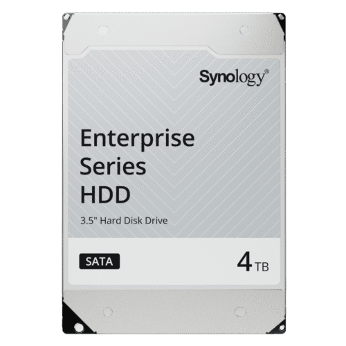Disco Duro SATA de 3,5" Serie Plus / Capacidad 4TB / Interfaz SATA 6 GB/s / Tecnología CMR / MTBF de 1,2 Millón de Horas / Carga de Trabajo de 180 TB/año / Compatible con Synology DSM